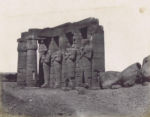 Maxime Du Camp – Thèbes : Gournah, péristyle du Tombeau d'Osymandias – 1849-1851