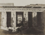 John Beasley Greene – Thèbes, Medinet-Habou, Palais de Ramsès Meiamoun, 2e cour, face est – 1854